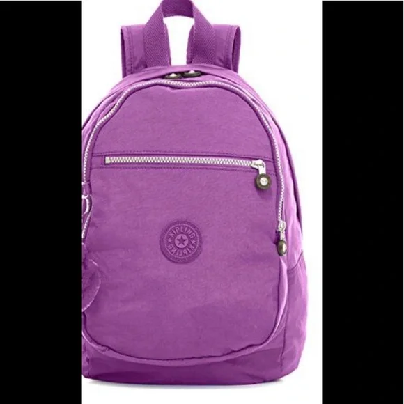 KIPLING Challenger II extra large 17” backpack in purple ruby Kipling Seoul Extra Large Metallic Berry 17 Laptop Backpack  main image 2